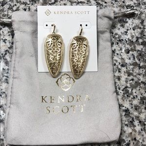 Gold Skylar KS earrings